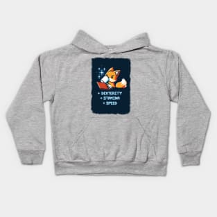 Cute Funny Gaming Chemistry Fox animal lover Sarcastic Funny Quote Artwork Kids Hoodie